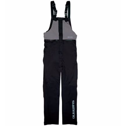 Shimano Rain Bib and Brace Padded Black #M