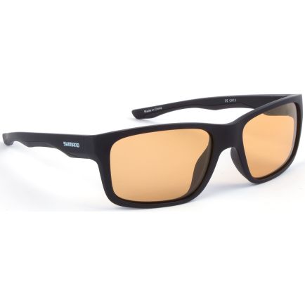 Shimano Polarised Eyewear LK Aspire Matte Black & Yellow