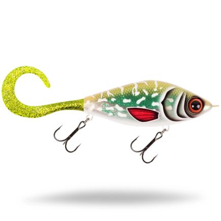 Strike Pro Guppie Glitter Pike - Green/Gold Glitter 13.5cm/120g