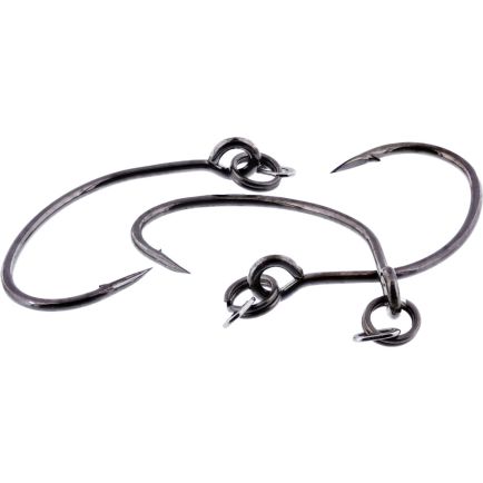 Westin Rigged Seatrout Single Hooks Black #2/8pcs