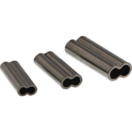 Westin Double Wire Crimp Ø 1,2mm Black Nickel 20pcs