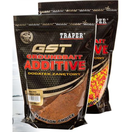 Traper Peibutussööt leivapuru Gold series fluo punane 0,4kg