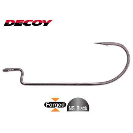 Decoy Worm5 Offset Hooks #1/0 /9pcs